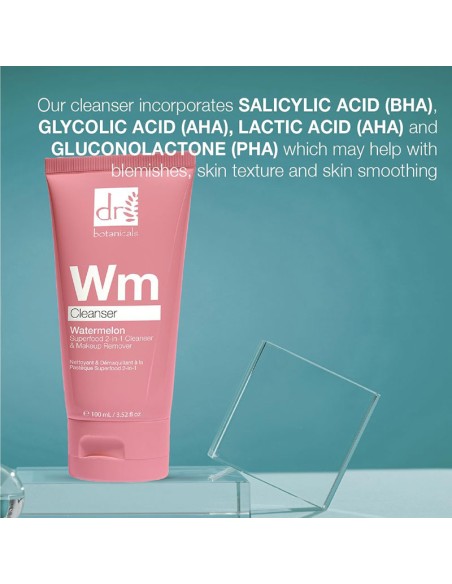 Watermelon Superfood 2 In 1 Cleanser & Makeup Watermelon Superfood 2 In 1 Cleanser & Makeup