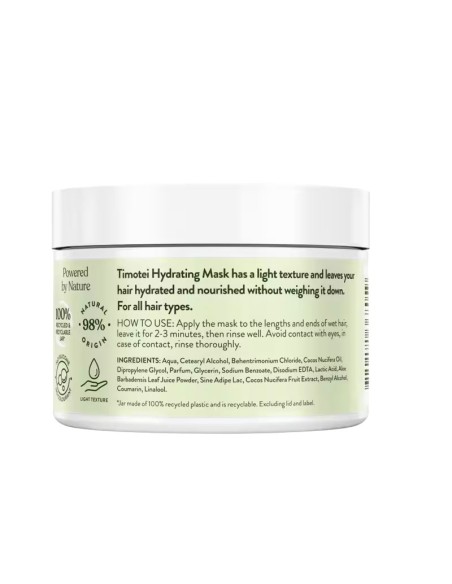 Timotei Hydrating Mask With Coconut Milk And Aloe Vera Timotei Hydrating Mask With Coconut Milk And Aloe Vera