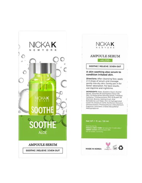 Nicka K Soothe Aloe Ampoule Serum Nicka K Soothe Aloe Ampoule Serum