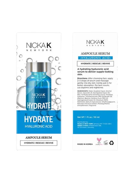 Nicka K Hydrate Hyaluronic Acid Ampoule Serum Nicka K Hydrate Hyaluronic Acid Ampoule Serum