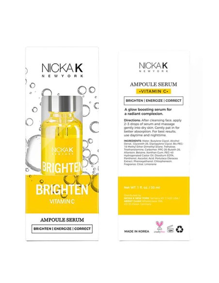 Nicka K Brighten Vitamin C Ampoule Serum Nicka K Brighten Vitamin C Ampoule Serum