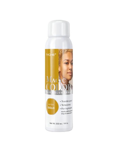 NICKA K NEWYORK Tyche Magic Color Hair Color Spray Gold NICKA K NEWYORK Tyche Magic Color Hair Color Spray Gold