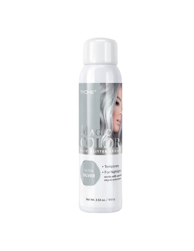 NICKA K NEWYORK Tyche Magic Color Hair Color Spray Silver NICKA K NEWYORK Tyche Magic Color Hair Color Spray Silver