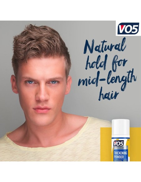 VO5 Matt Finish Natural Hold Thickening Powder VO5 Matt Finish Natural Hold Thickening Powder