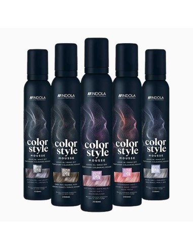 Indola Color Style Temporary Colouring Mousse Indola Color Style Temporary Colouring Mousse