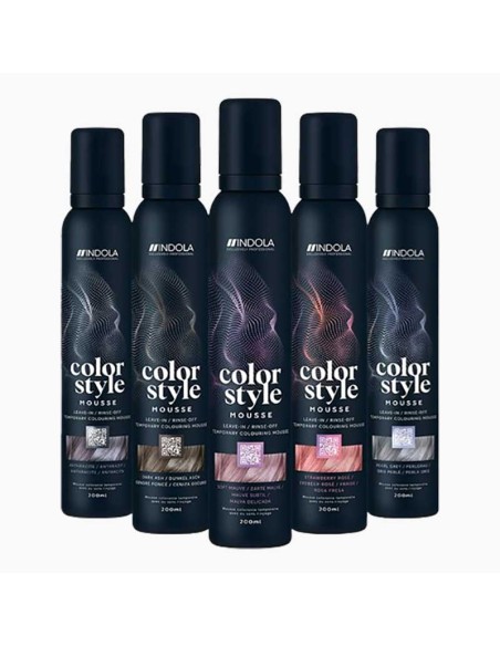 Indola Color Style Temporary Colouring Mousse Indola Color Style Temporary Colouring Mousse