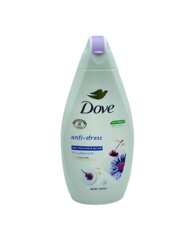 Dove Anti Stress Blue Chamomile And Oat Milk Body Wash