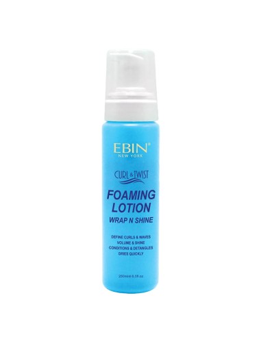 Curl And Twist Foaming Lotion Wrap N Shine Curl And Twist Foaming Lotion Wrap N Shine