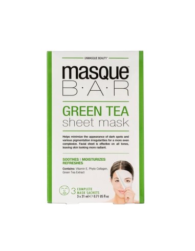 Masque Bar Green Tea Sheet Mask Masque Bar Green Tea Sheet Mask