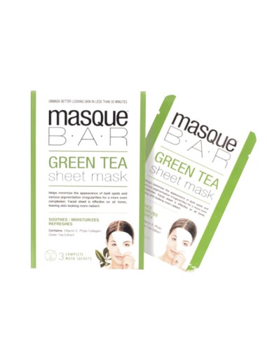 Masque Bar Green Tea Sheet Mask Masque Bar Green Tea Sheet Mask