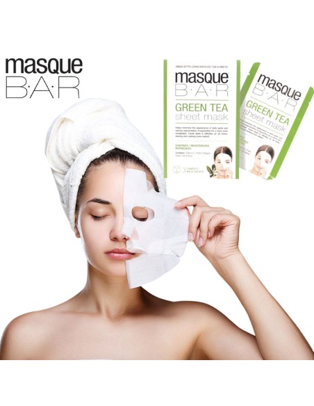 Masque Bar Green Tea Sheet Mask Masque Bar Green Tea Sheet Mask