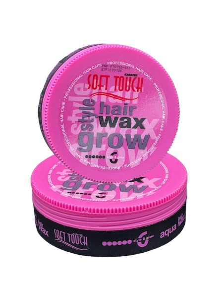 Soft Touch Style And Grow Aqua 6 Hair Wax Soft Touch Style And Grow Aqua 6 Hair Wax
