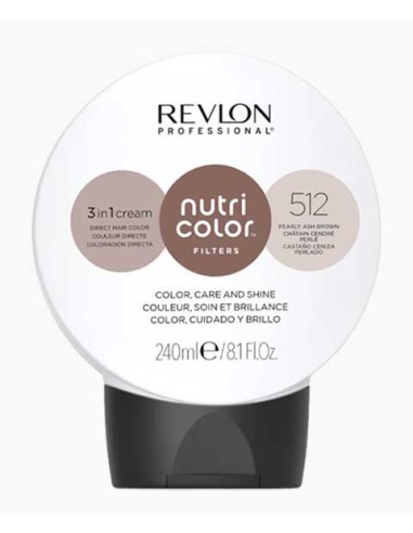 Revlon Nutri Color 3 In 1 Cream 512 Pearly Ash Brown Revlon Nutri Color 3 In 1 Cream 512 Pearly Ash Brown