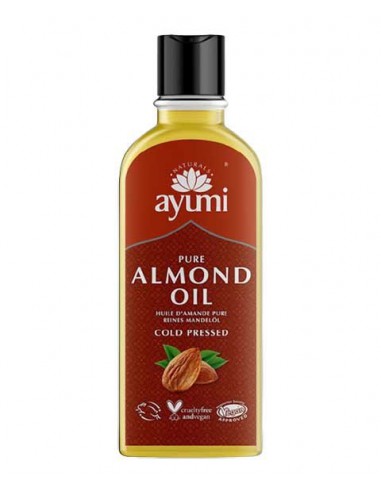 Ayumi Naturals Pure Almond Oil Cold Pressed