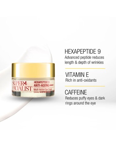 Super Facialist Hexapeptide 9 Anti Ageing Eye Cream Super Facialist Hexapeptide 9 Anti Ageing Eye Cream