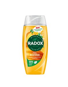 Radox Feel Revived Mandarin Apricot Scent Shower Gel