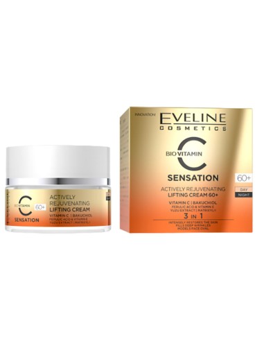 Eveline Bio Vitamin C Sensation 3 In 1 Lifting Cream 60 Plus