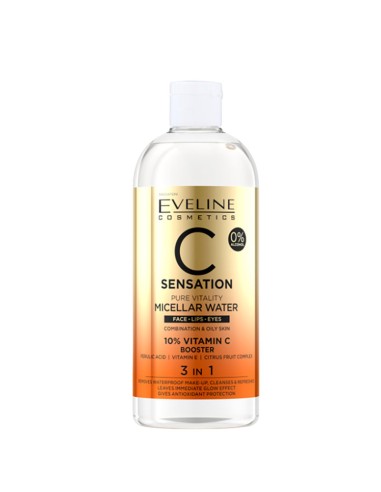 Eveline Bio Vitamin C Sensation 3 In 1 Pure Vitality Micellar Water