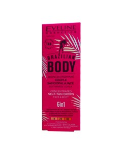 Eveline Brazilian Body 6 In 1 Self Tan Drops