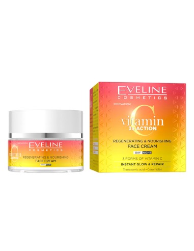 Eveline Vitamin C 3X Action Regenerating And Nourishing Face Cream