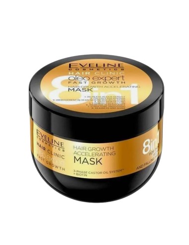 Eveline Hair Clinic Oleo Expert 8 In 1 Micellar Hair Growth Mask Eveline Hair Clinic Oleo Expert 8 In 1 Micellar Hair Growth Mask
