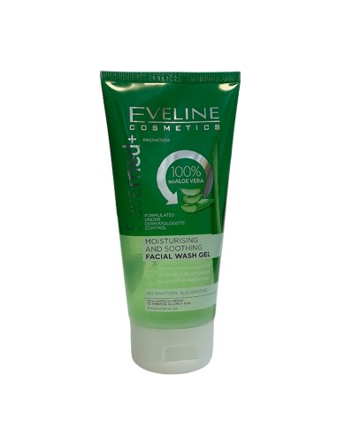 Eveline Facemed Aloe Vera Moisturising Soothing Facial Wash Gel