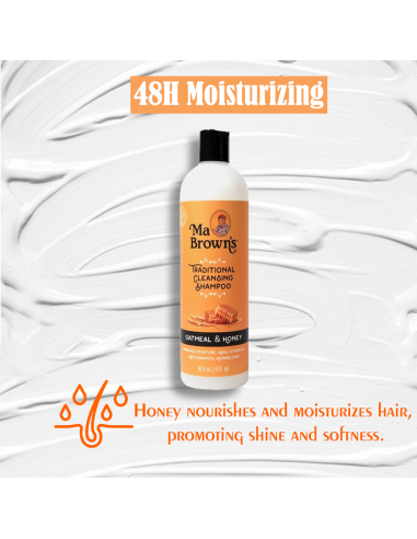 Traditional Cleansing Shampoo With Oatmeal And Honey Traditional Cleansing Shampoo With Oatmeal And Honey