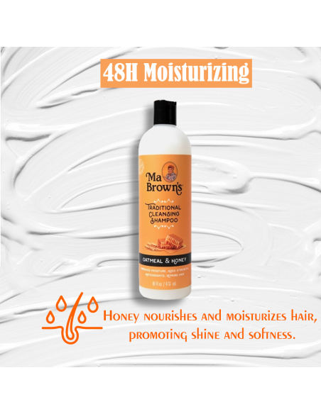 Traditional Cleansing Shampoo With Oatmeal And Honey Traditional Cleansing Shampoo With Oatmeal And Honey