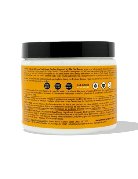 Traditional Curling Custard With Oatmeal And Honey Traditional Curling Custard With Oatmeal And Honey