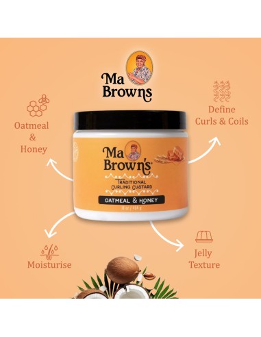 Traditional Curling Custard With Oatmeal And Honey Traditional Curling Custard With Oatmeal And Honey