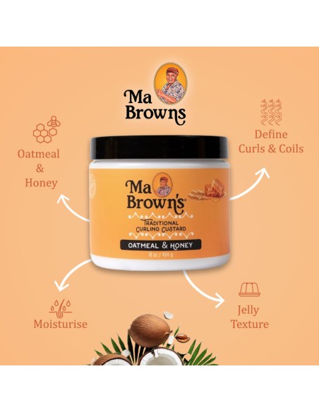 Traditional Curling Custard With Oatmeal And Honey Traditional Curling Custard With Oatmeal And Honey