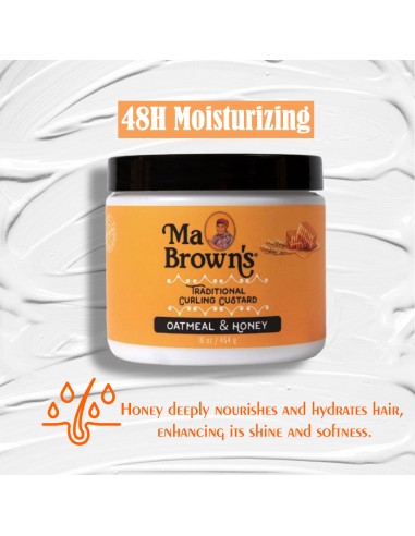 Traditional Curling Custard With Oatmeal And Honey Traditional Curling Custard With Oatmeal And Honey