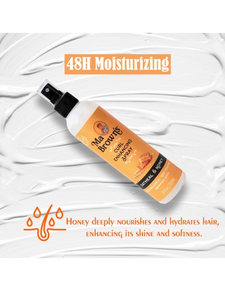 Curl Enhancing Spray With Oatmeal And Honey Curl Enhancing Spray With Oatmeal And Honey