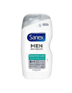 Sanex Men Skin Health Sensitive Care 6 In 1 Shower Gel
