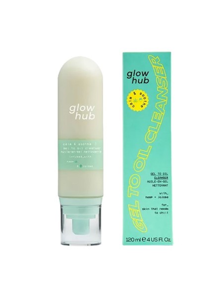Glow Hub Calm And Soothe Gel To Oil Cleanser Limited Edition Glow Hub Calm And Soothe Gel To Oil Cleanser Limited Edition