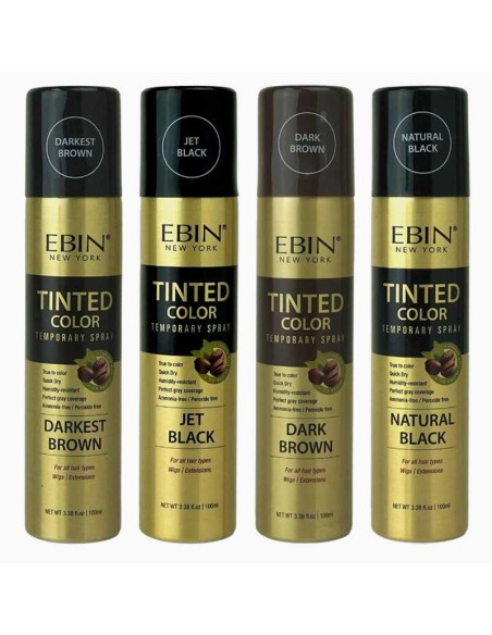 EBIN New York Tinted Color Temporary Spray