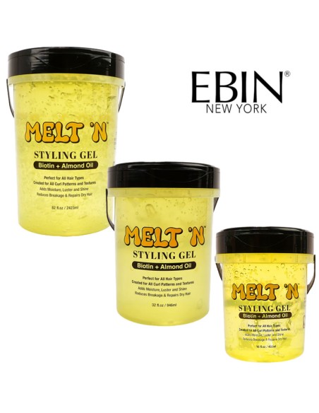 EBIN New York Melt N Biotin Almond Oil Styling Gel EBIN New York Melt N Biotin Almond Oil Styling Gel