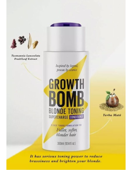 Growth Bomb Blonde Toning Supercharge Conditioner Growth Bomb Blonde Toning Supercharge Conditioner