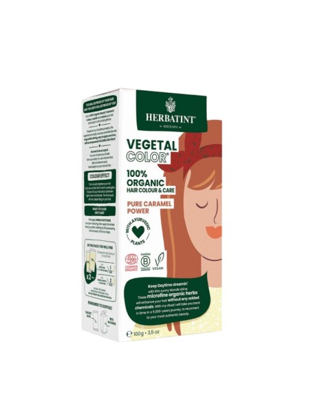 Herbatint Vegetal Organic Hair Color Pure Caramel Power