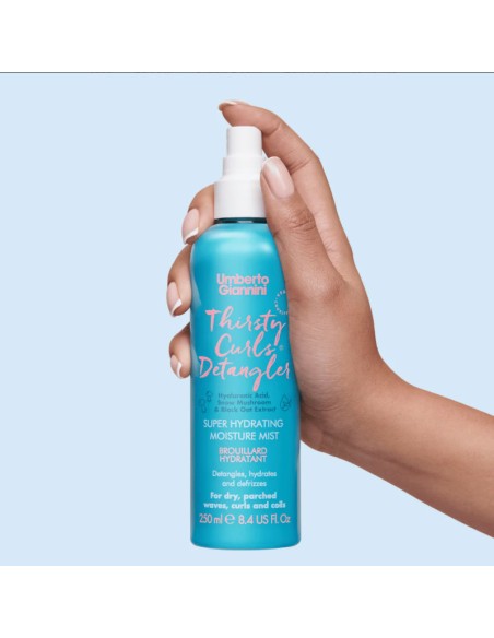 Umberto Giannini Thirsty Curls Detangler Super Hydrating Moisture Mist Umberto Giannini Thirsty Curls Detangler Super Hydrating Moisture Mist