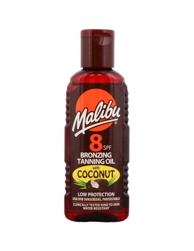 Bronzing Tanning Oil With Coconut SPF8
