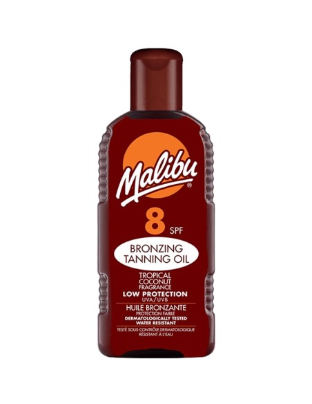 Bronzing Tanning Oil With Coconut SPF8