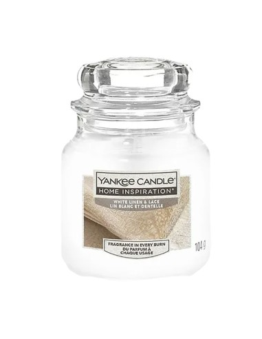 Yankee Candle Home Inspiration White Linen Lace