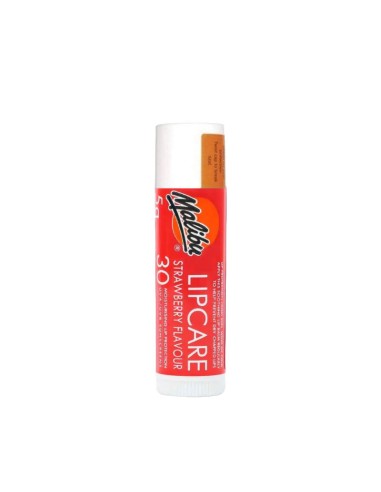 Malibu Strawberry Flavour Lipcare Balm SPF30 Malibu Strawberry Flavour Lipcare Balm SPF30
