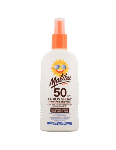 Malibu Kids High Protection Lotion Spray SPF50 Malibu Kids High Protection Lotion Spray SPF50