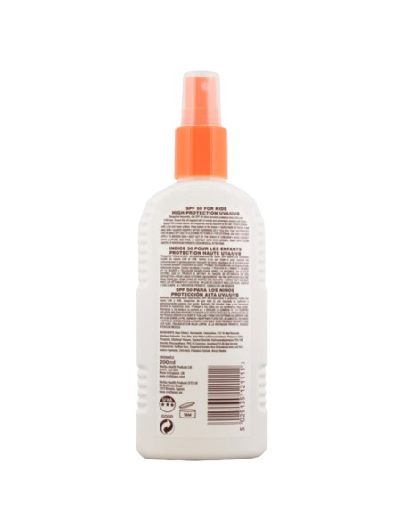 Malibu Kids High Protection Lotion Spray SPF50 Malibu Kids High Protection Lotion Spray SPF50