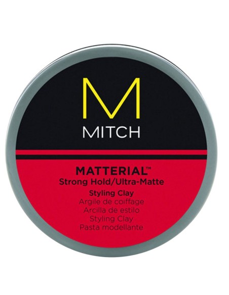 Mitch Matterial Strong Hold Ultra Matte Styling Clay Mitch Matterial Strong Hold Ultra Matte Styling Clay