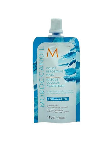 Morrocanoil Aquamarine Color Depositing Mask