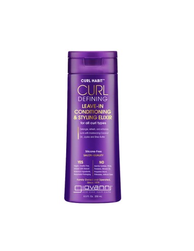 Giovanni Curl Habit Curl Defining Leave In Conditioning Styling Elixir