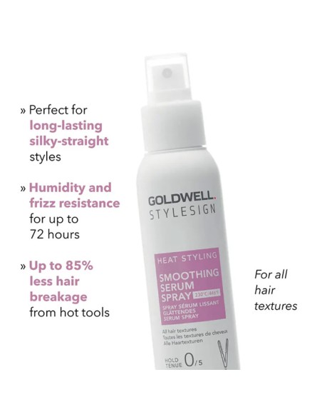 Goldwell Style Sign Heat Styling Smoothing Serum Spray